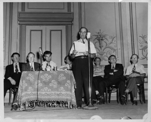 Rose Pesotta, Bernard Shane, and Les Midinettes – ILGWU Headquarters