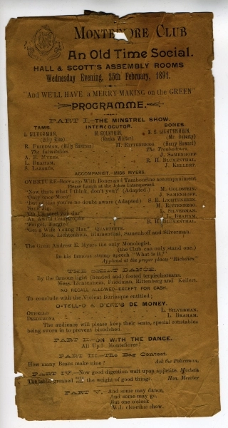 Montefiore Social and Dramatic Club