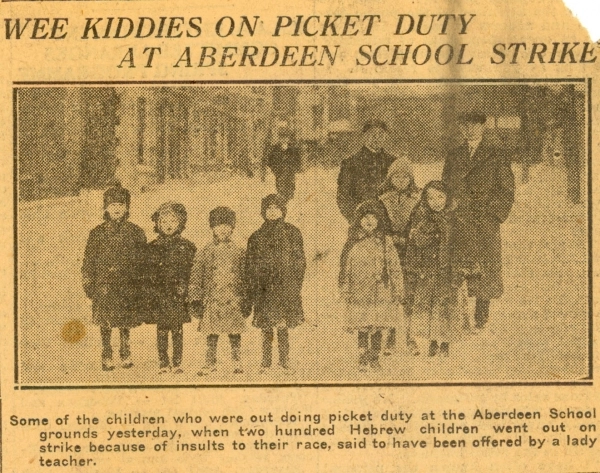 Aberdeen School Strike – Moses Solomon Skibelsky