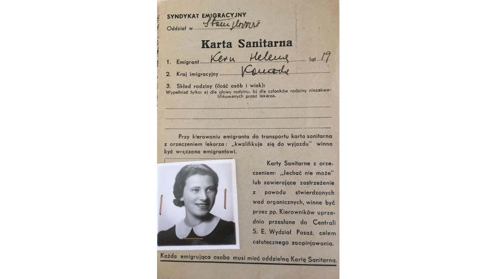 Helen Scharf: Immigrating from Poland to Montreal, Involvement in the Jewish Community, and Reflections on Life